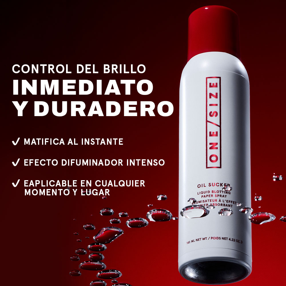 OIL SUCKER LIQUID BLOTTING PAPER TOUCH UP SPRAY (BRUMA DE RETOQUE)